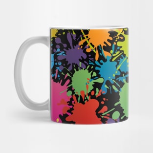 Splash Abstract Colorful Pattern Mug